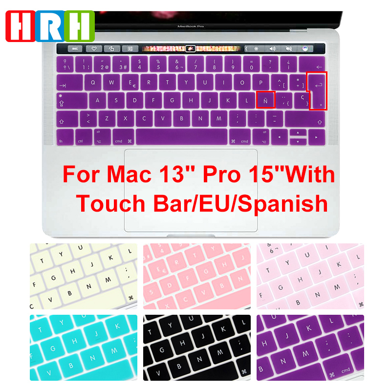 Laptop Accessories Pink - HRH Spanish EU Silicone Keyboard Cover