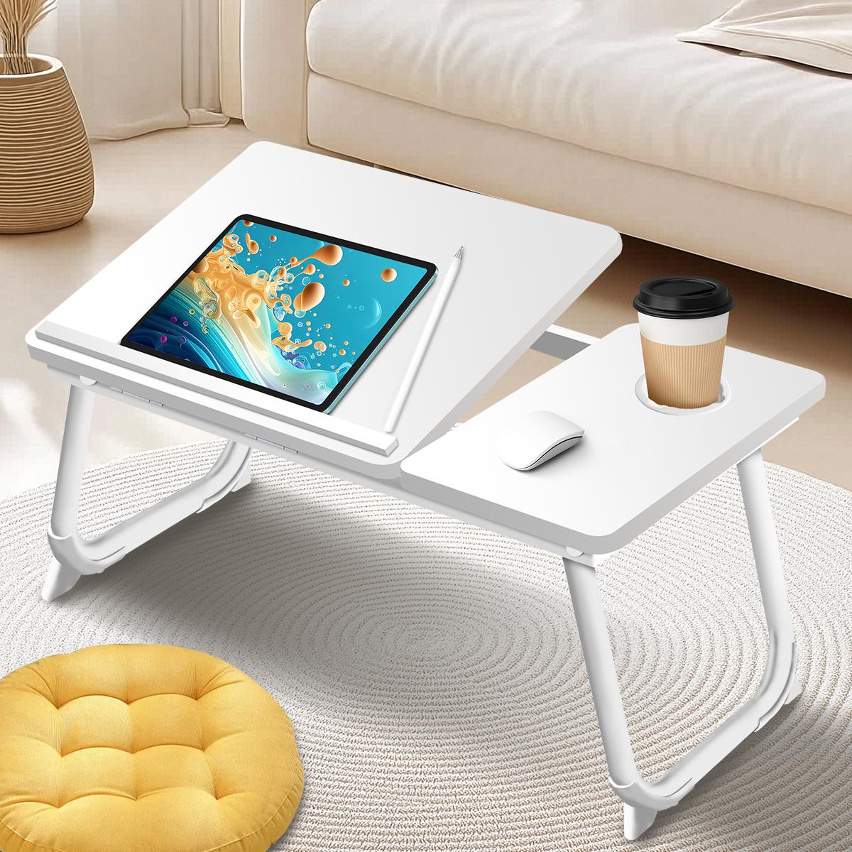 Laptop Stand Portable - 1Pc Adjustable Height Foldable Laptop Table