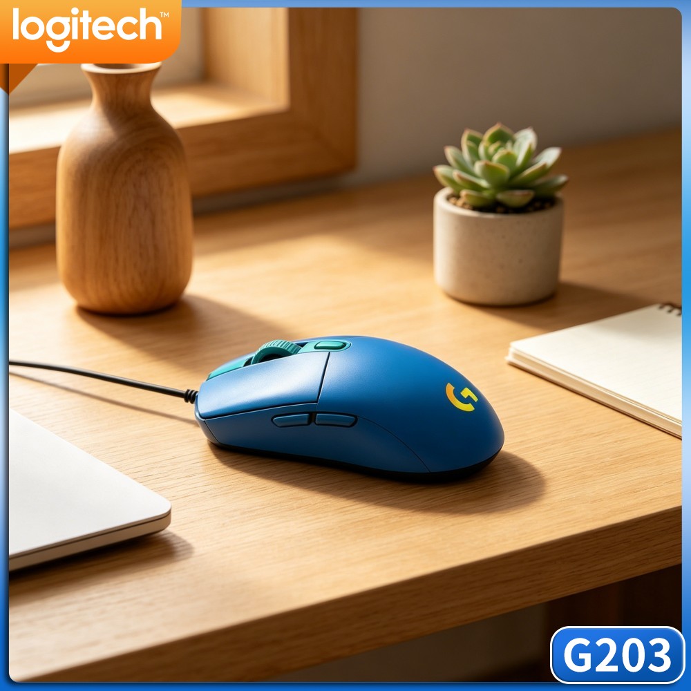 Logitech Mouse G203 - Logitech G203 Wired Gaming Mouse Snappy