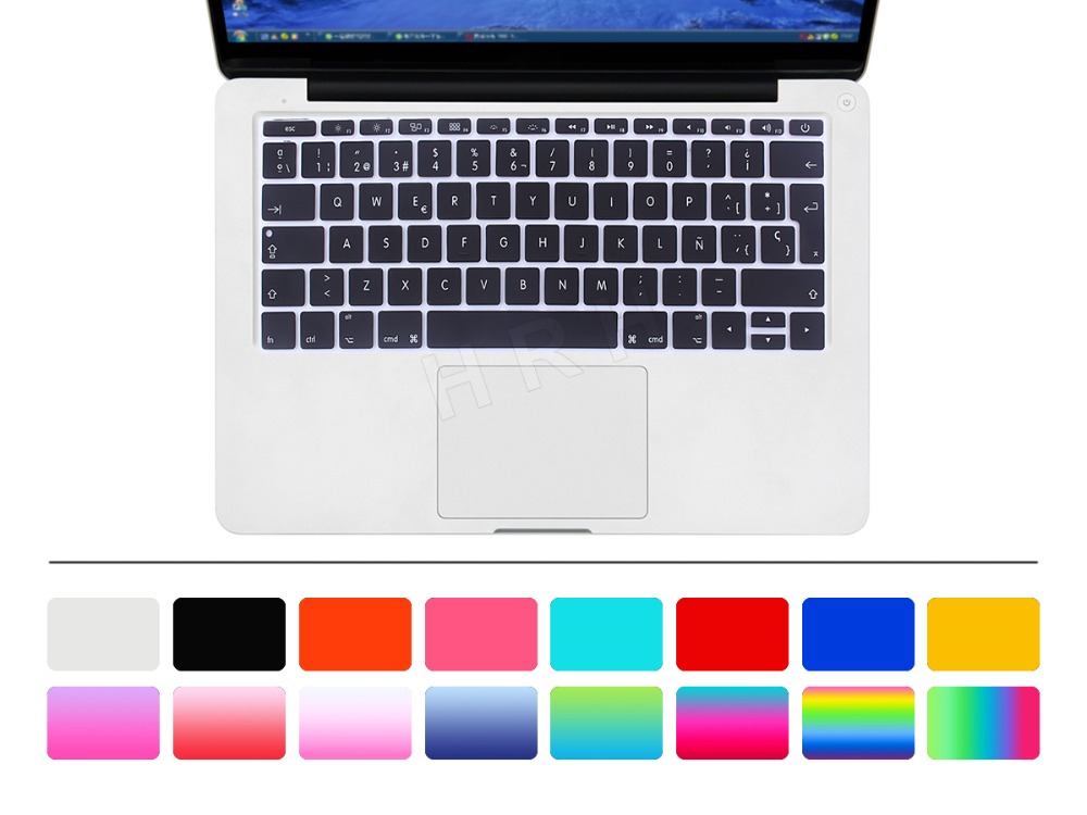 HRH EU Spanish Keyboard Cover  - огляд і ціна Laptop Accessories Pink
