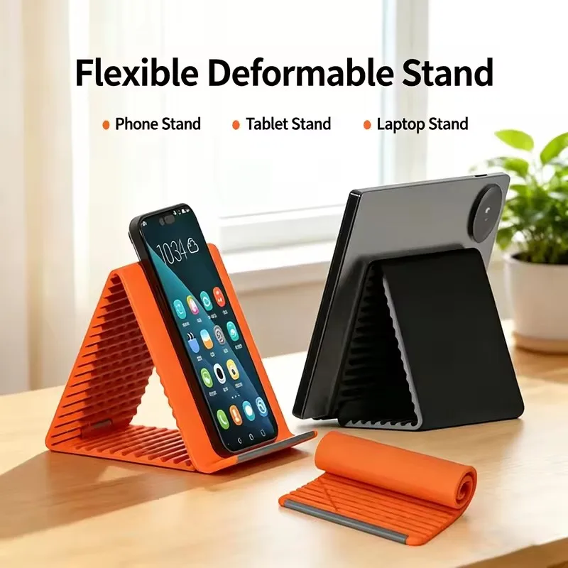 Bendable Silicone Desktop Phon - огляд і ціна Laptop Stand Portable