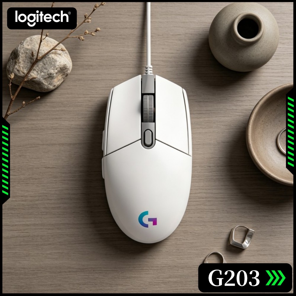 Logitech G203 Wired Gaming Mou - огляд і ціна Logitech Mouse G203