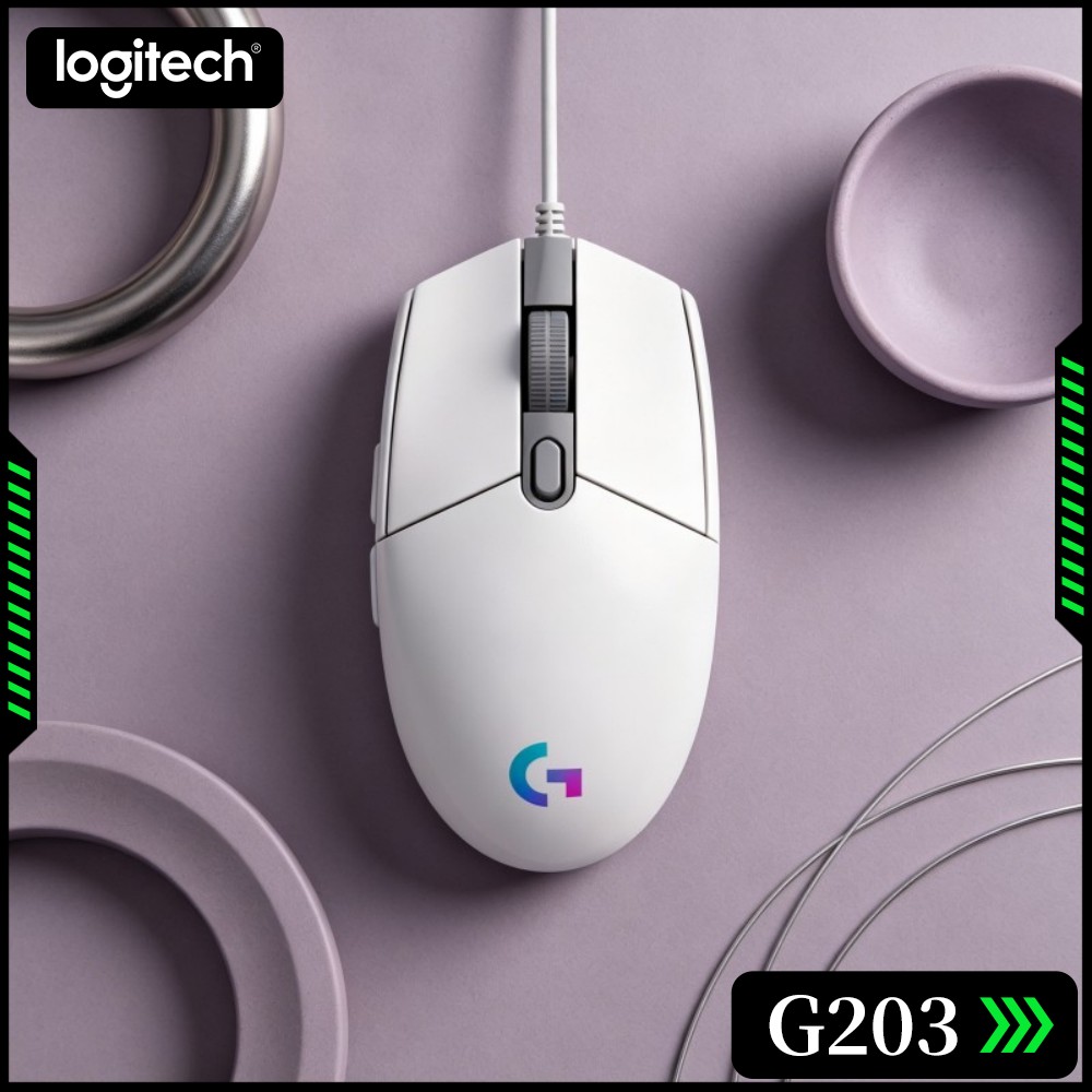 Logitech G203 Wired Gaming Mou - огляд і ціна Logitech Mouse G203