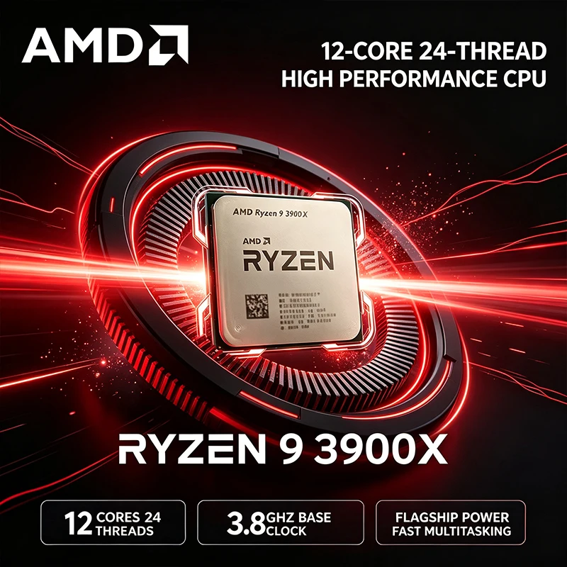 AMD Ryzen 9 3900X Processor 12 - огляд і ціна Amd Cpu Ryzen 9