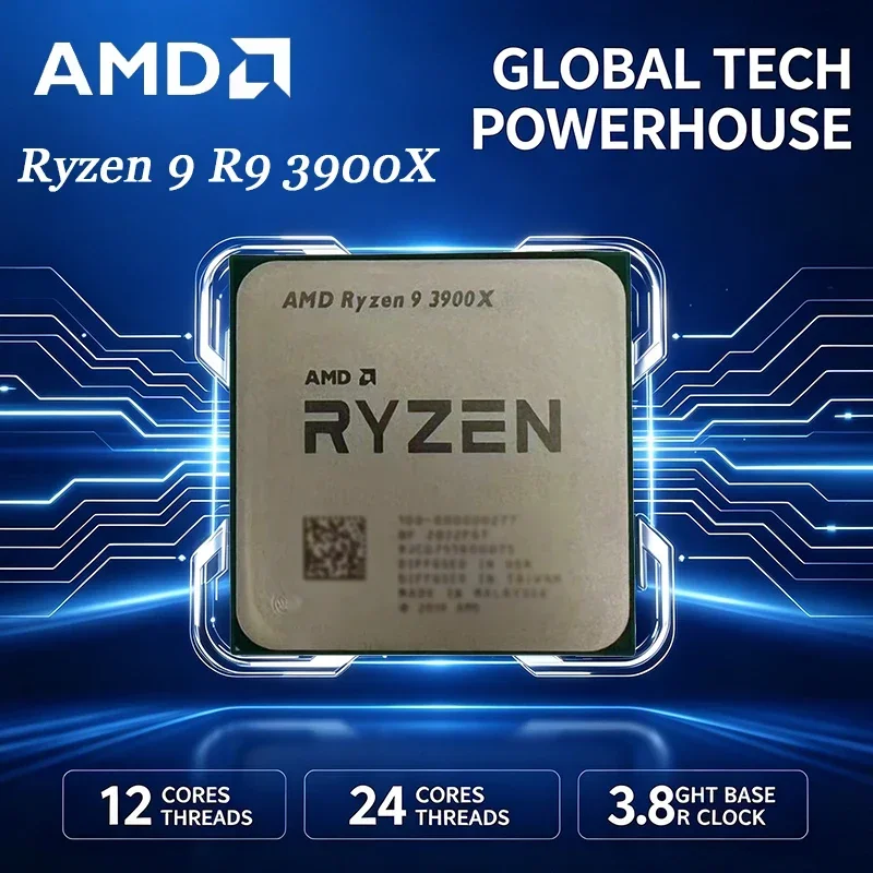 AMD Ryzen 9 3900X Processor 12 - огляд і ціна Amd Cpu Ryzen 9