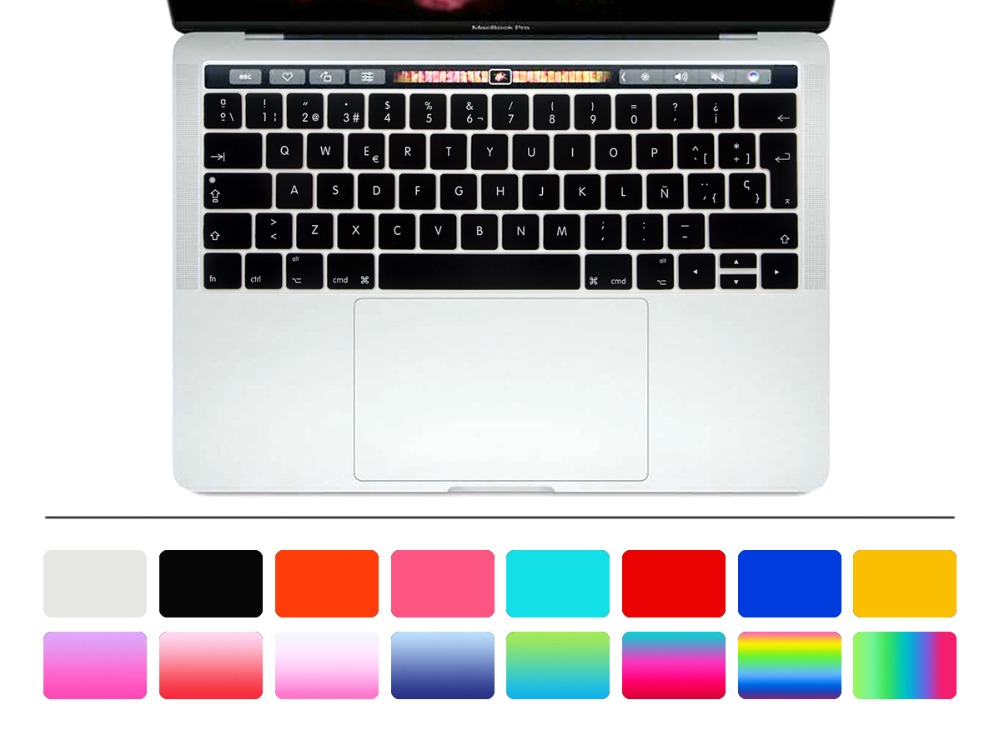 HRH Spanish EU Silicone Keyboa - огляд і ціна Laptop Accessories Pink