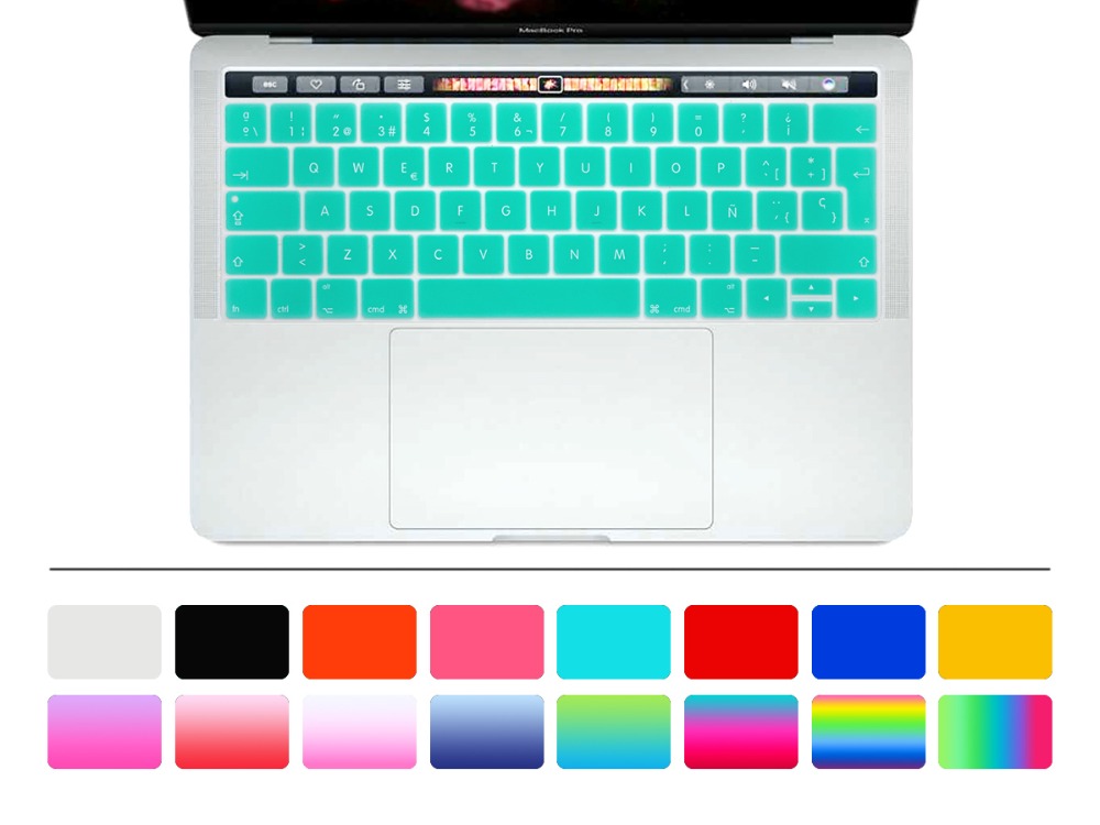 HRH Spanish EU Silicone Keyboa - огляд і ціна Laptop Accessories Pink