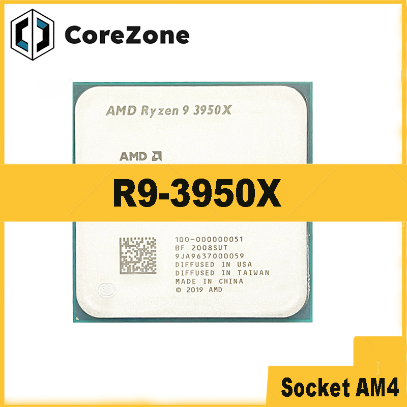 Used Ryzen 9 3950X R9 3950X 16 - огляд і ціна Amd Cpu Ryzen 9