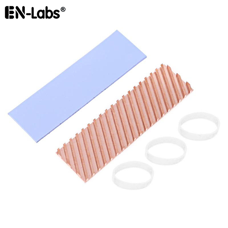 Copper Heat Sink for M.2 SSD 2 - огляд і ціна Laptop Accessories Cooling Pad
