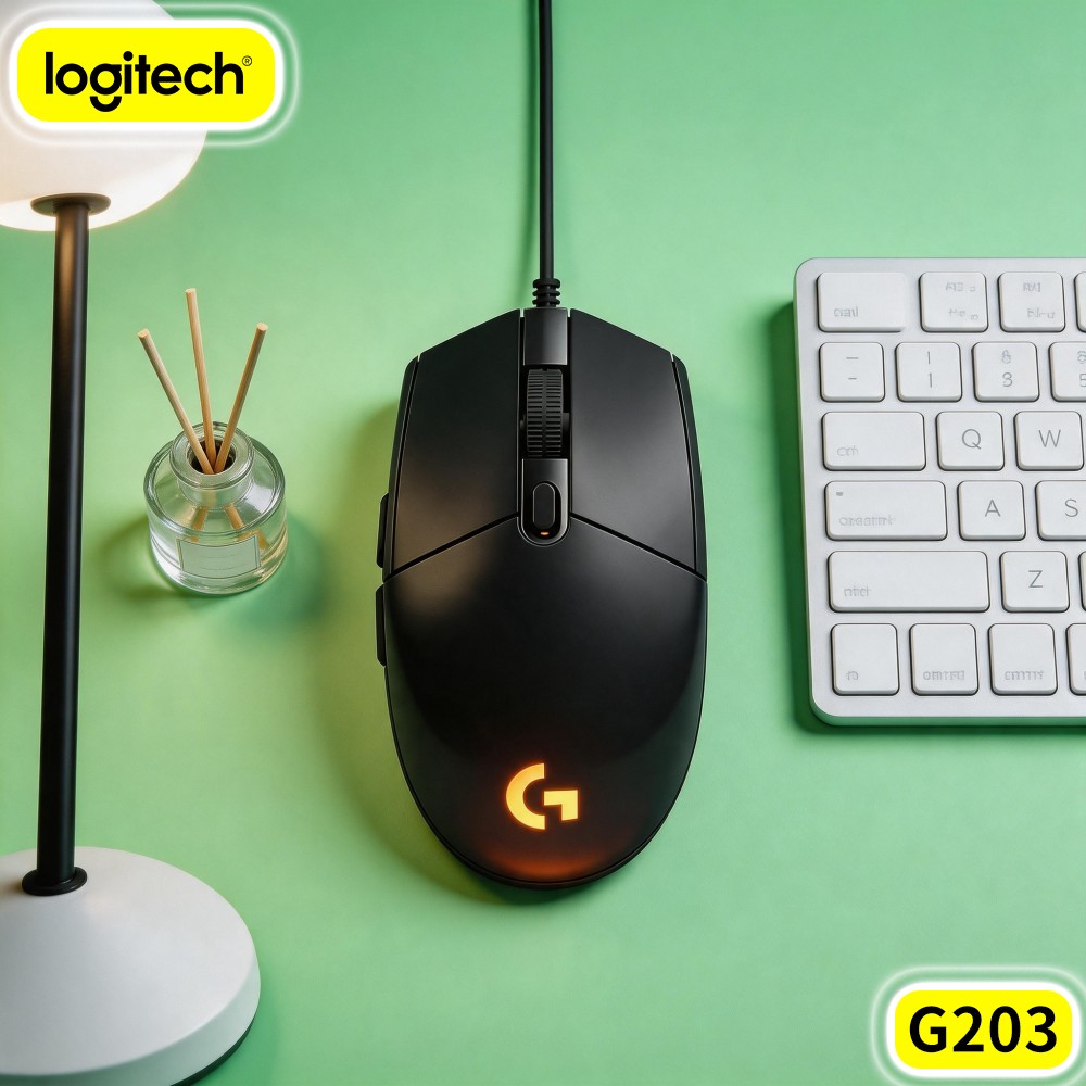 Logitech G203 Wired Gaming Mou - огляд і ціна Logitech Mouse G203