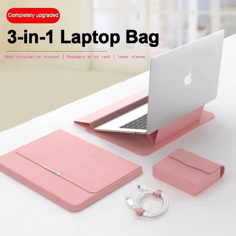 Laptop Sleeve Bag Case For App - огляд і ціна Laptop Accessories Pink