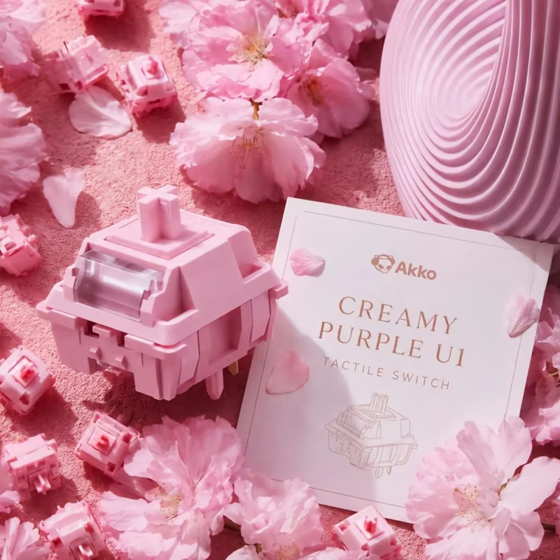 Akko Creamy Purple Tactile U1  - огляд і ціна Laptop Accessories Productivity