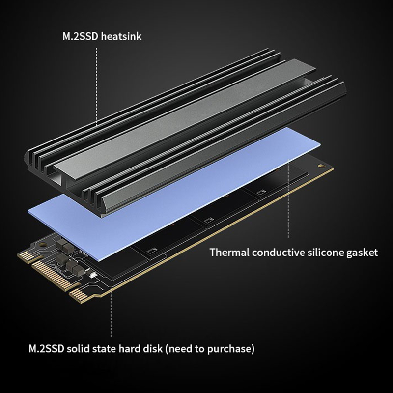 TEUCER M2 2280 Solid State Har - огляд і ціна Laptop Accessories Cooling Pad
