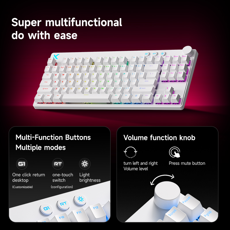 Mchose Mix87 Magnetic Swtich K - огляд і ціна Laptop Accessories Productivity