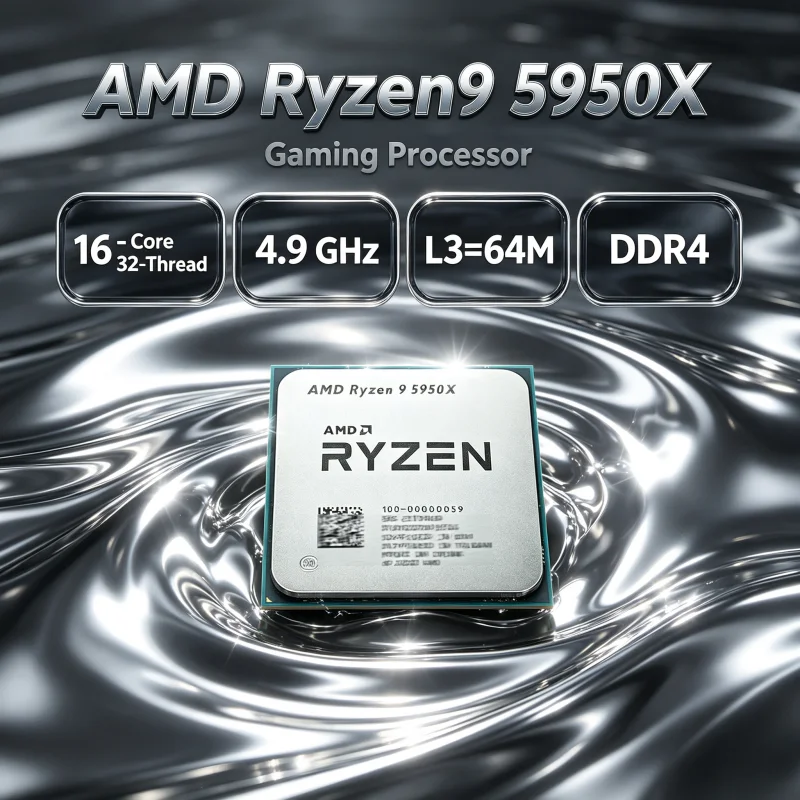 AMD Ryzen 9 5950X 105W Gaming  - огляд і ціна Amd Cpu Ryzen 9