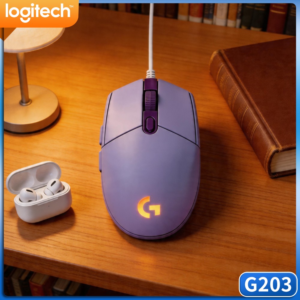 Logitech G203 Wired Gaming Mou - огляд і ціна Logitech Mouse G203