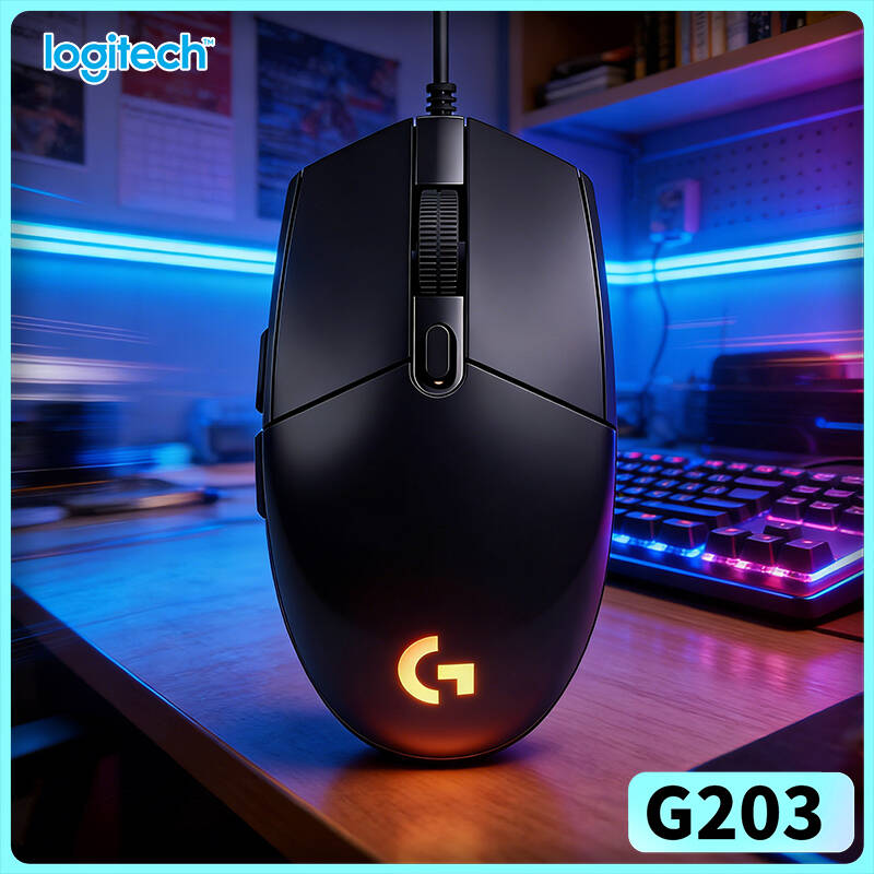 Logitech G203 LIGHTSYNC Wired  - огляд і ціна Logitech Mouse G203