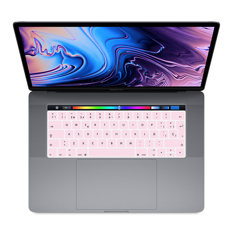 HRH Spanish EU Silicone Keyboa - огляд і ціна Laptop Accessories Pink