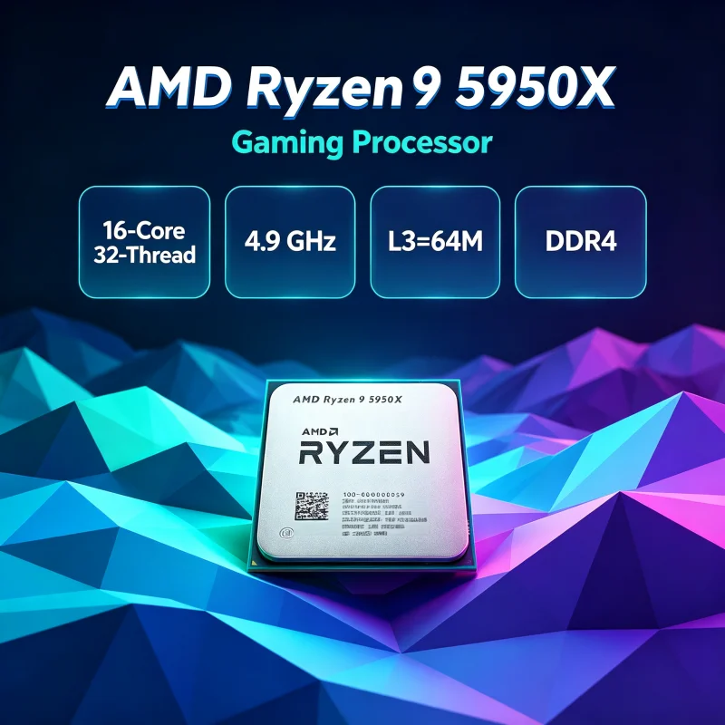 AMD Ryzen 9 5950X but without  - огляд і ціна Amd Cpu Ryzen 9